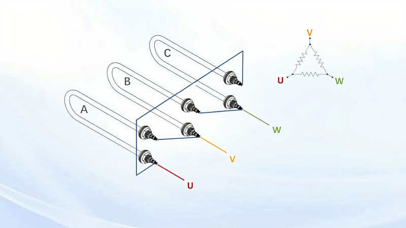 Схемы соединения ТЭНов. «Звезда» и «треугольник»