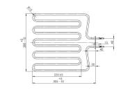 ТЭН для печи SAWO-К SCA-200, 2000Вт.