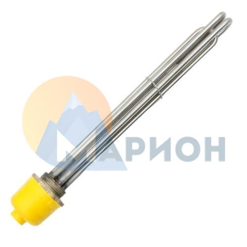 Блок ТЭН-6,0кВт, 220В (320мм.) G1 1/4" нерж/латунь (трубка + колпак) HTH