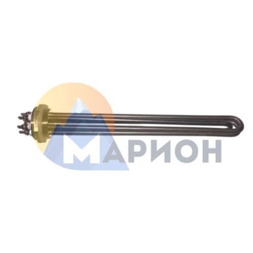 Блок ТЭН-6,0кВт, 220В (320мм.) G1 1/2" нерж/нерж JH